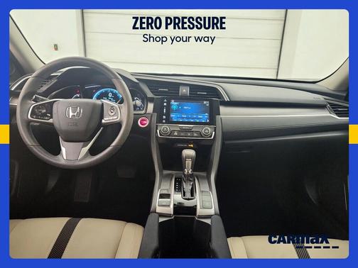 Black 2016 Honda Civic EX