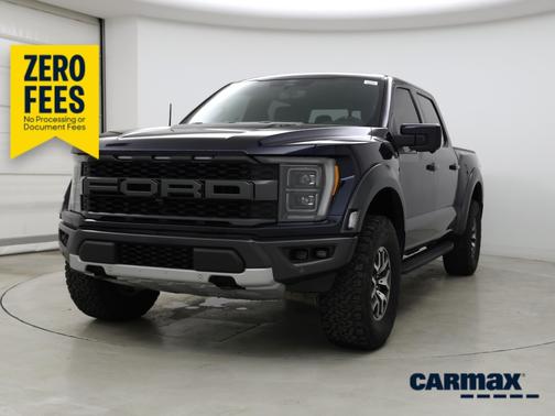 Blue 2022 Ford F-150 Raptor