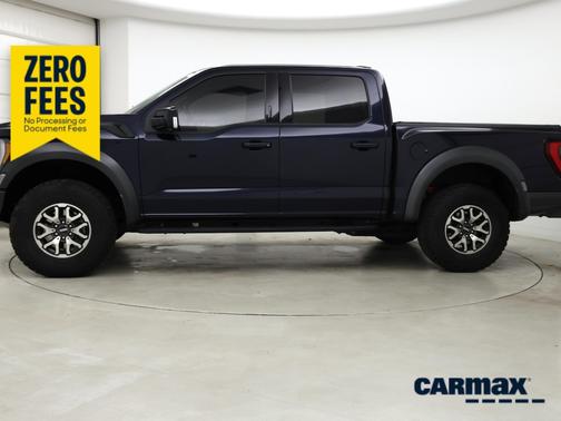 Blue 2022 Ford F-150 Raptor