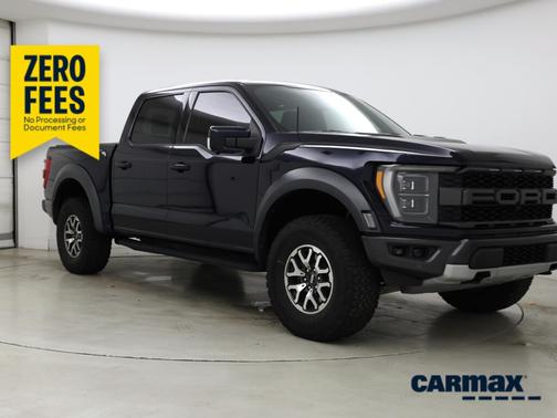 Blue 2022 Ford F-150 Raptor