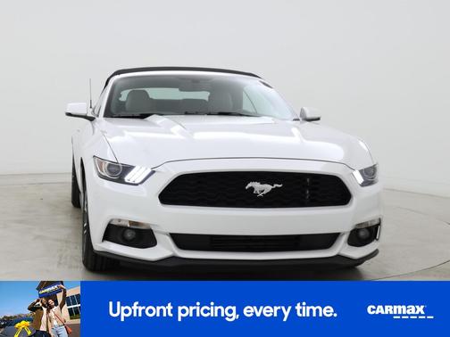 White 2017 Ford Mustang Ecoboost Premium