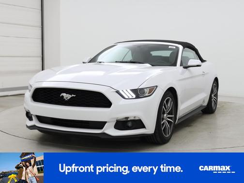 White 2017 Ford Mustang Ecoboost Premium