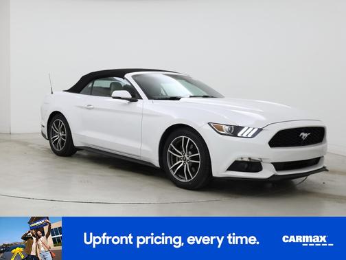 White 2017 Ford Mustang Ecoboost Premium