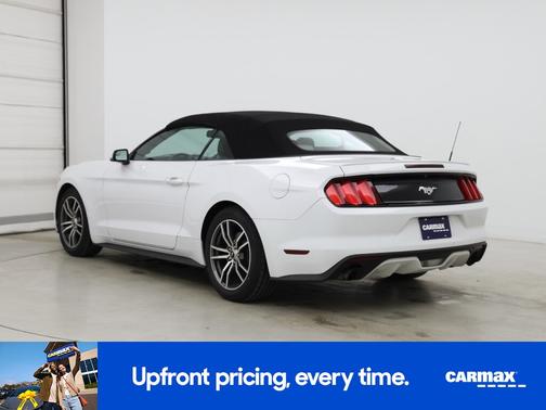 White 2017 Ford Mustang Ecoboost Premium