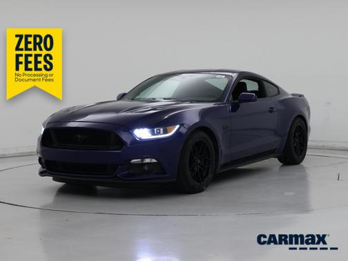 Blue 2015 Ford Mustang GT