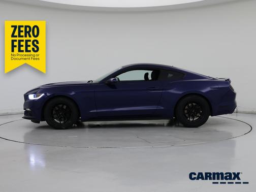 Blue 2015 Ford Mustang GT