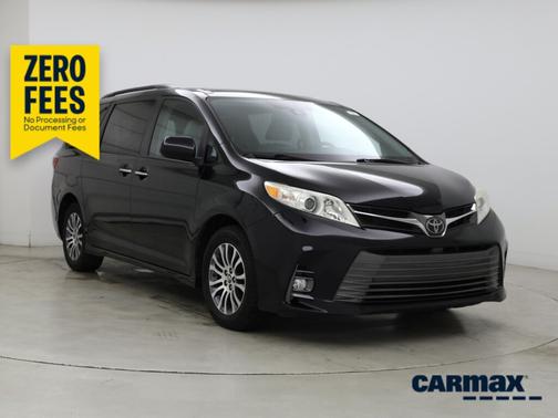 Black 2020 Toyota Sienna XLE