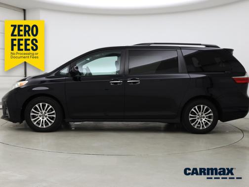 Black 2020 Toyota Sienna XLE