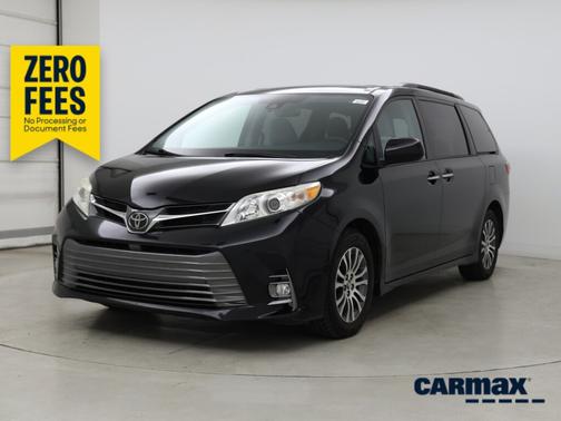 Black 2020 Toyota Sienna XLE