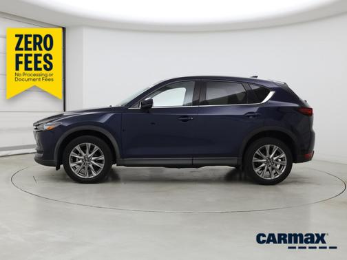 Blue 2021 Mazda CX-5 Grand Touring