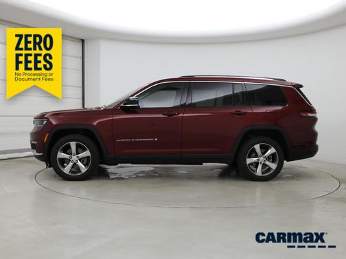 Burgundy 2022 Jeep Grand Cherokee L Limited