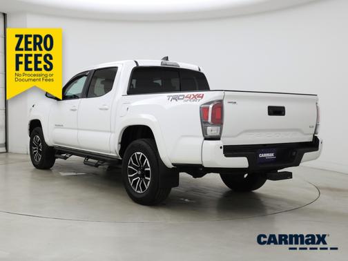White 2021 Toyota Tacoma TRD Sport