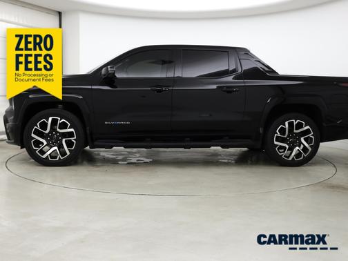 Black 2024 Chevrolet Silverado EV RST