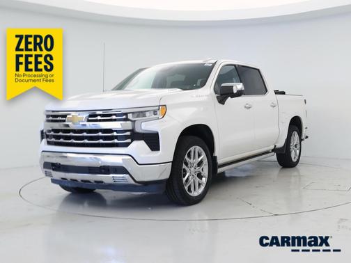 White 2022 Chevrolet Silverado 1500 LTZ