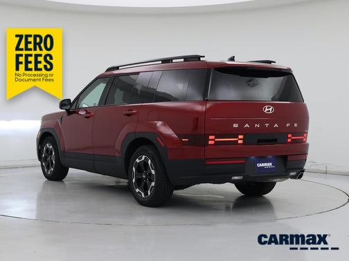 Red 2025 Hyundai SANTA FE SEL