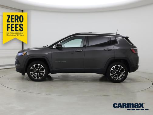 Gray 2022 Jeep Compass Limited