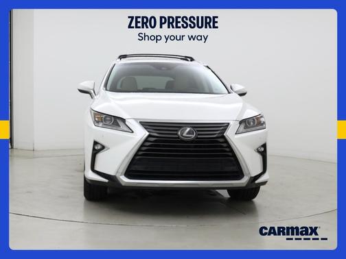 White 2017 Lexus RX 350