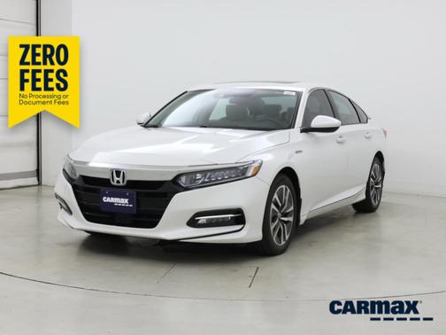 White 2020 Honda Accord Hybrid EX