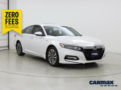 White 2020 Honda Accord Hybrid EX