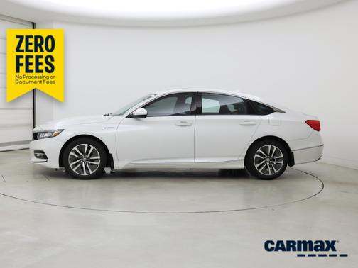 White 2020 Honda Accord Hybrid EX