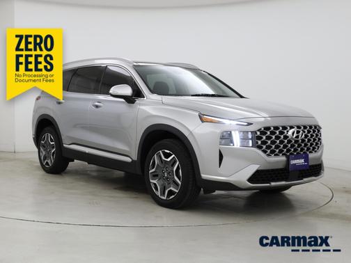 Silver 2022 Hyundai SANTA FE HEV SEL Premium