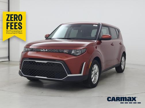 Orange 2023 Kia Soul LX