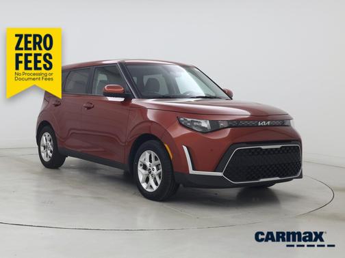 Orange 2023 Kia Soul LX