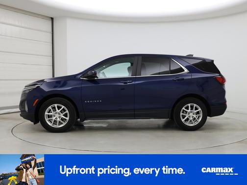 Blue 2022 Chevrolet Equinox LT