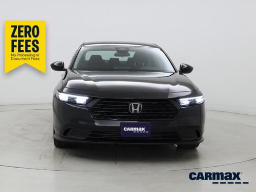 Black 2023 Honda Accord LX