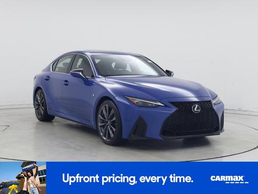 Blue 2022 Lexus IS 350 F-Sport