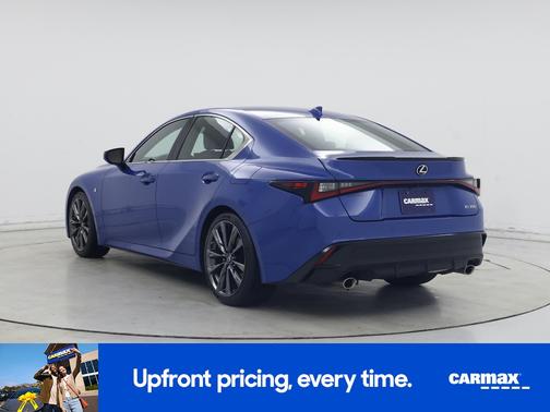Blue 2022 Lexus IS 350 F-Sport