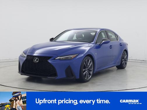 Blue 2022 Lexus IS 350 F-Sport
