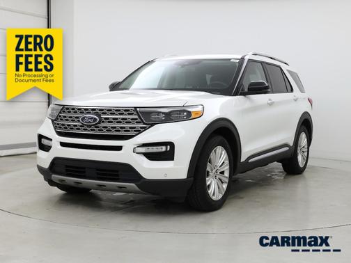 White 2022 Ford Explorer Limited