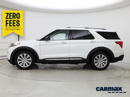 White 2022 Ford Explorer Limited