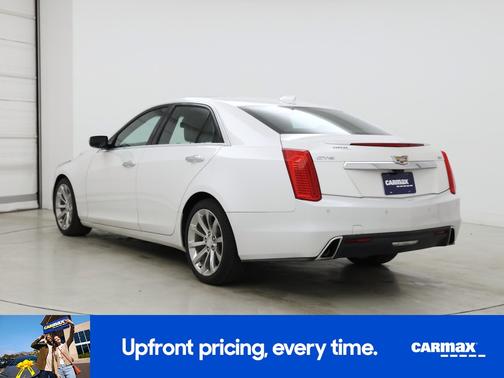 White 2017 Cadillac CTS Premium Luxury