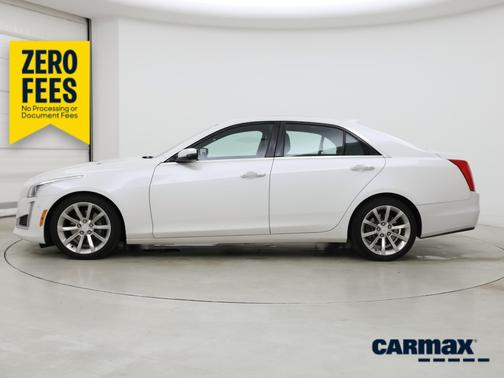 White 2017 Cadillac CTS Premium Luxury