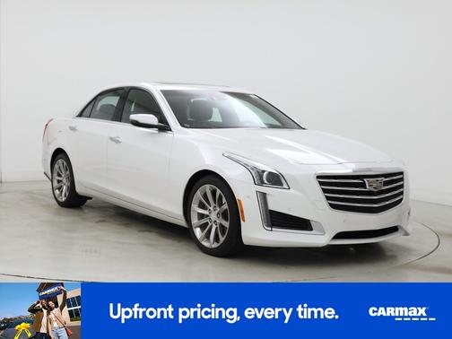 White 2017 Cadillac CTS Premium Luxury