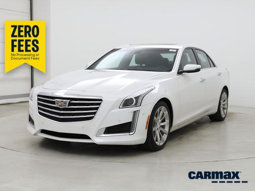 White 2017 Cadillac CTS Premium Luxury