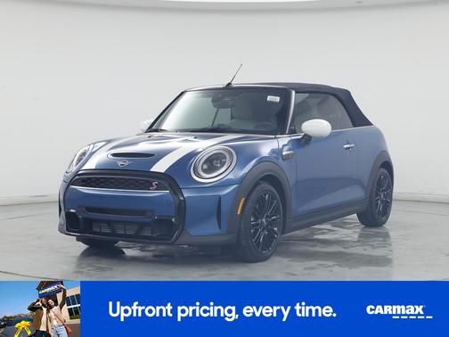 Blue 2023 MINI Convertible S