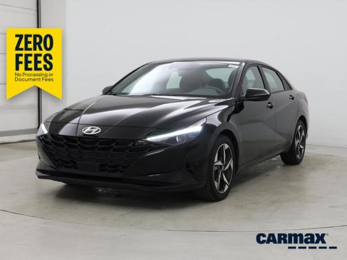 Black 2023 Hyundai ELANTRA SEL