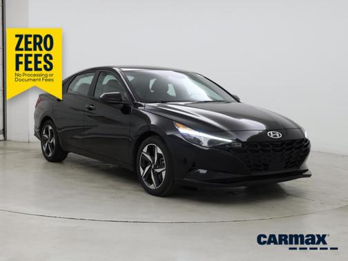 Black 2023 Hyundai ELANTRA SEL