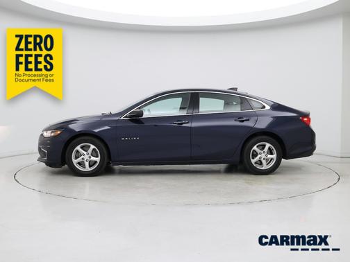 Blue 2017 Chevrolet Malibu LS