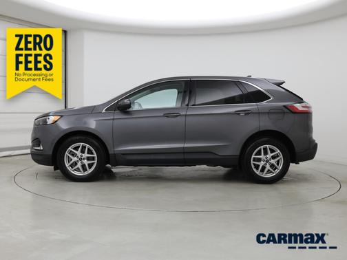 Gray 2022 Ford Edge SEL
