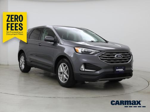 Gray 2022 Ford Edge SEL
