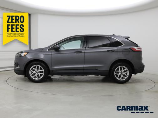 Gray 2022 Ford Edge SEL