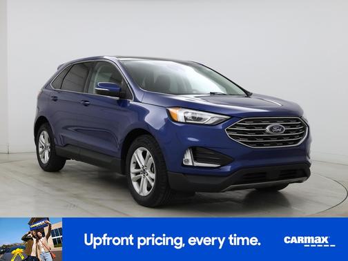 Blue 2020 Ford Edge SEL