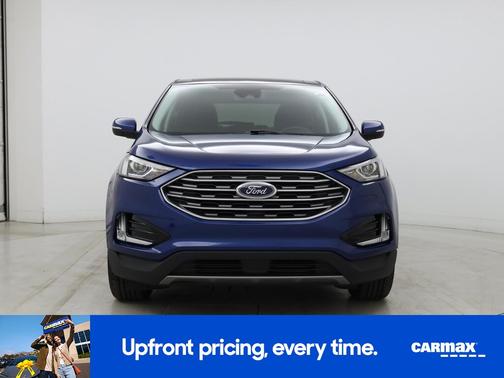 Blue 2020 Ford Edge SEL