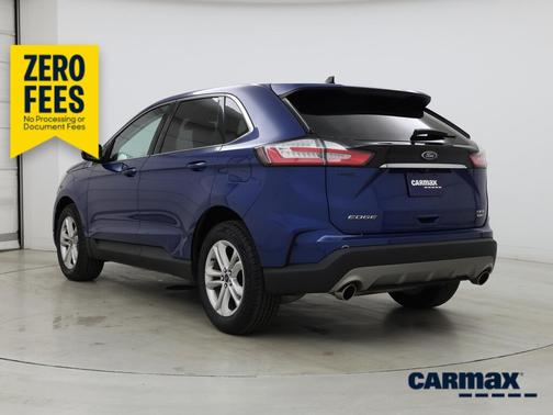 Blue 2020 Ford Edge SEL
