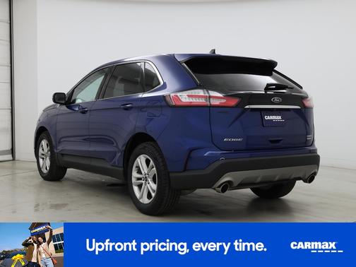 Blue 2020 Ford Edge SEL