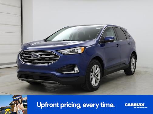 Blue 2020 Ford Edge SEL